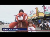 Beachgoers hit Coney Island for last beach day of the summer