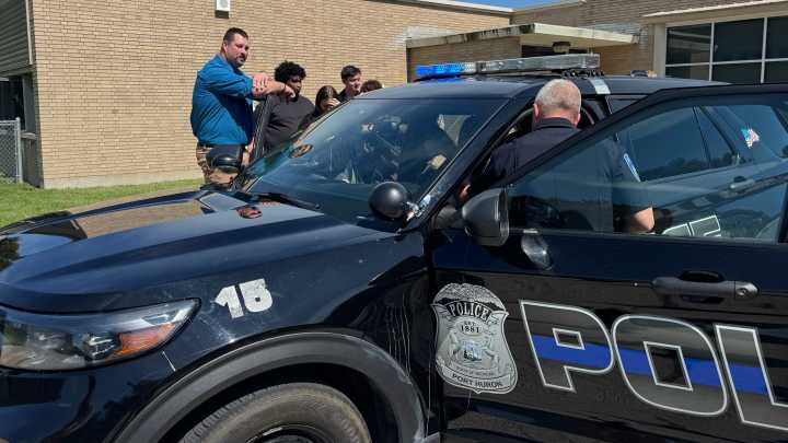 PHPD donate cruiser to St. Clair County TEC public safety program