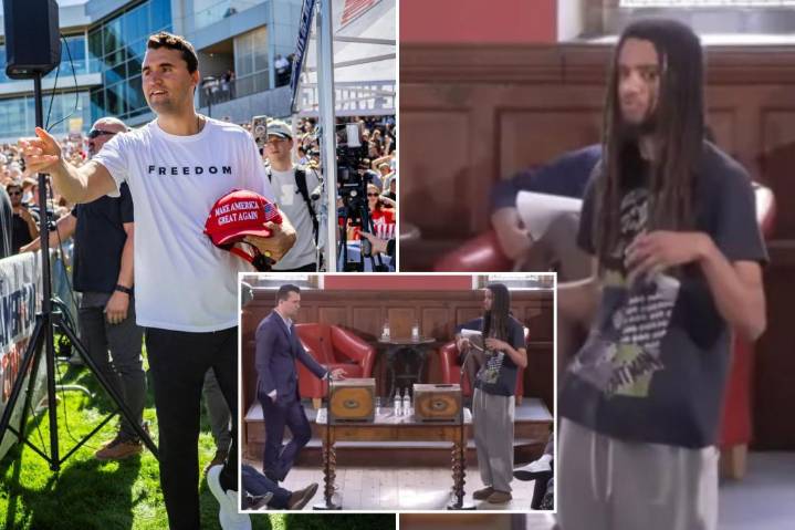 Oxford Union president-elect George Abaraonye disciplined for mocking Charlie Kirk's death