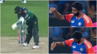 Jasprit Burmah’s Aeroplane Celebration After Cleaning Up Haris Rauf Breaks Internet: Watch