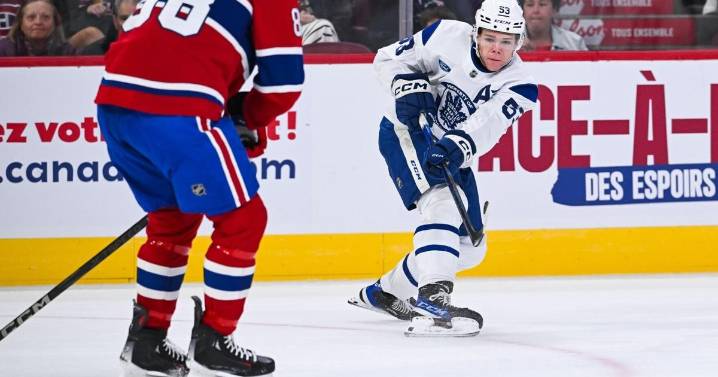 Maple Leafs will be looking for the complete Easton Cowan