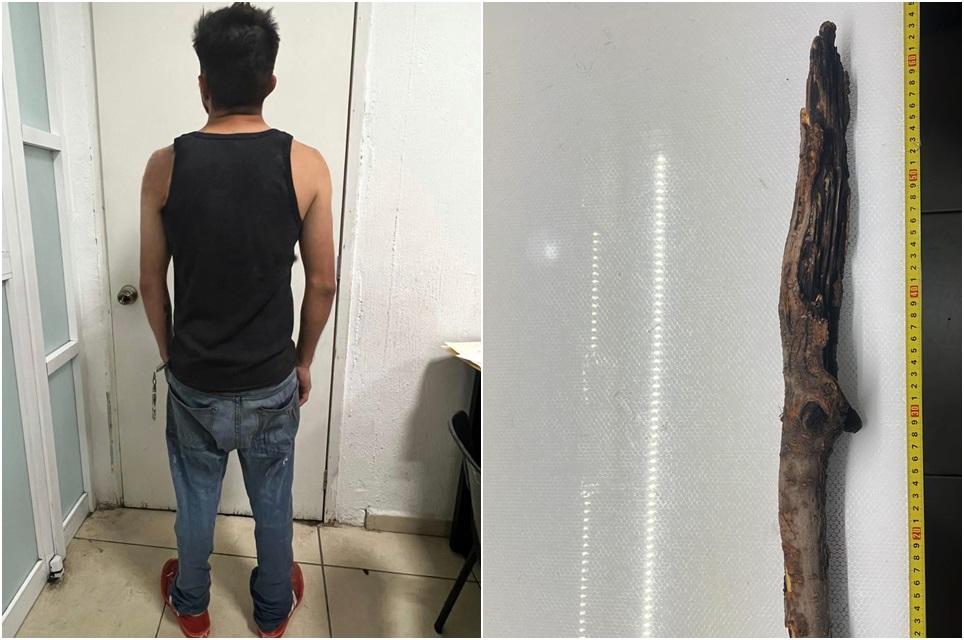 Sorprendido al intentar forzar entrada a domicilio en San José del Arenal