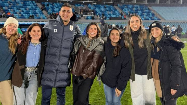 Rayados: Santiago Mele festeja en familia el pase de Uruguay al Mundial 2026