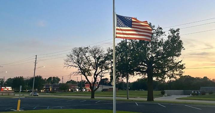 Kansas governor directs flags flown at half-staff in remembrance of political violence victims