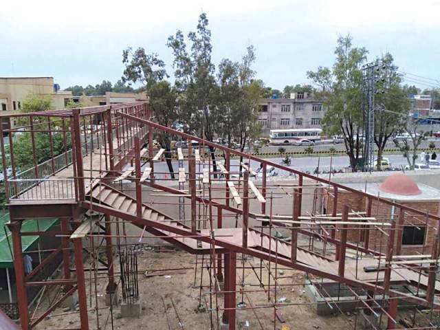 Pedestrian bridges left to crumble in neglect 