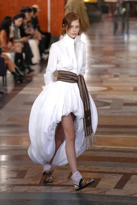 At Vuitton, the Louvre is a stage for stars, spectacle and Paris Fashion Week's moving masterpiece
