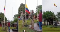 ¡Alarma en la frontera! Otra vez izan bandera de Colombia en pleno territorio peruano La aparición de una bandera colombiana en la comunidad Tres Fronteras, en Putumayo, encendió las alertas sobre el 