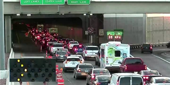 Harry Reid Airport’s tram system temporarily inoperable, travelers should expect delays