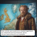 ... and now the weekend weather from King Lear