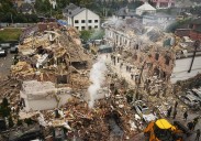 Russian drone and missile attack on Kyiv kills 4 and wounds at least 10, as other regions hit too