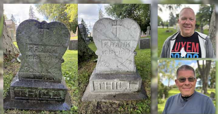 Volunteers restore historic gravestones as part of Ozaukee cemetery preservation effort