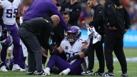 Two offensive linemen injured in Sunday's game against Steelers
