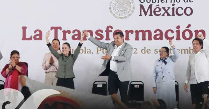 Destaca Sheinbaum colaboración de Puebla en seguridad pública