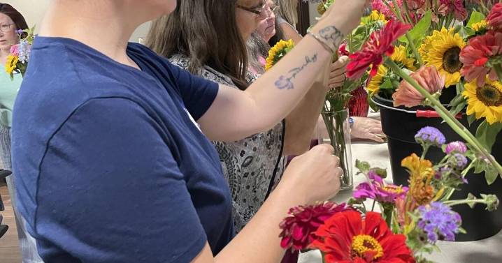 Summer blooms bring joy to Baptist Health Corbin Cancer Support Group