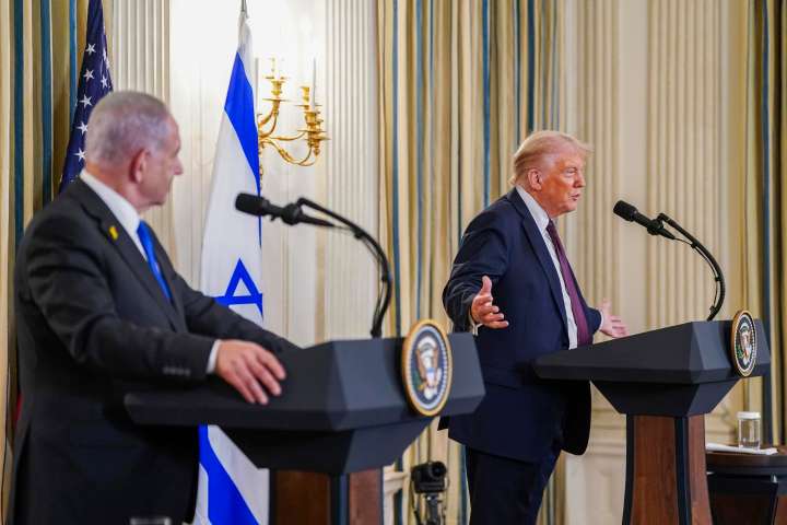 "Día histórico para la paz": Trump dijo que Netanyahu aceptó su plan para poner fin a la guerra