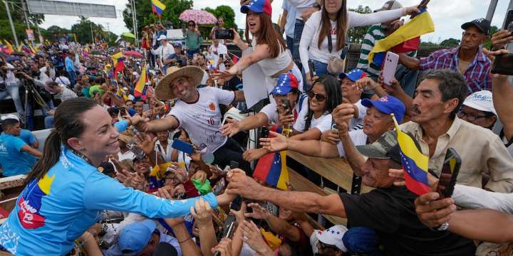 María Corina Machado: “Venezuela será libre, ya está pasando”