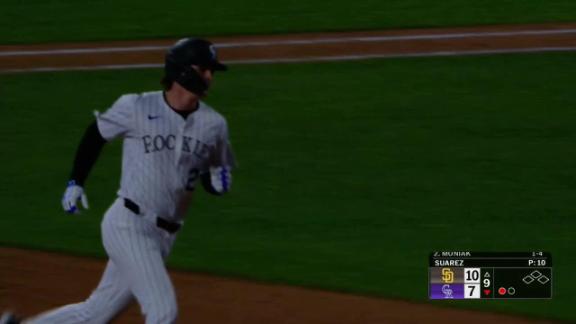Tatís homers, Padres beat Rockies 10