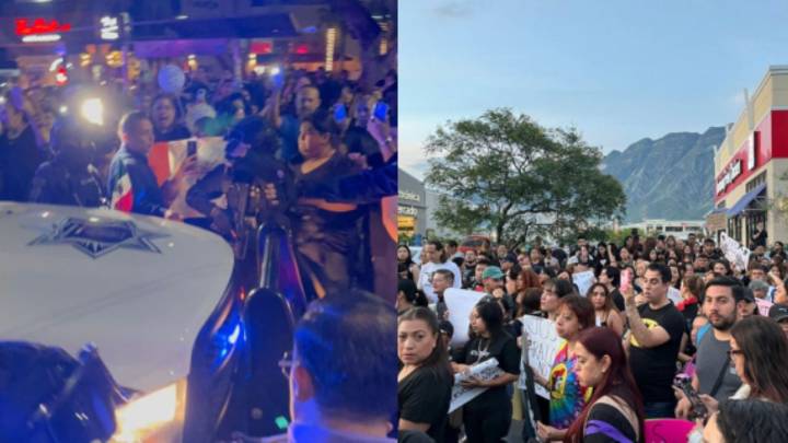 Marchan contra maltrato animal en Santa Catarina; manifestantes buscan irrumpir ceremonia del grito