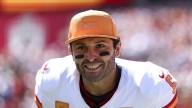Biceps injury leads to limited practice for Baker Mayfield