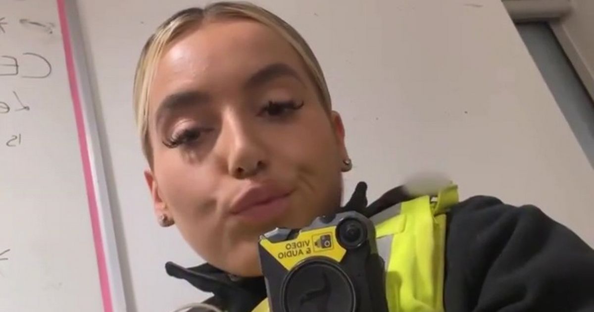 'Bonnie Blue of cops' claims 'I shouldn't be doing this' after posting racy snaps in uniform