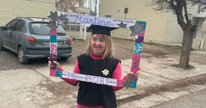 Martina, una historia de inclusión y talento en el IUPA