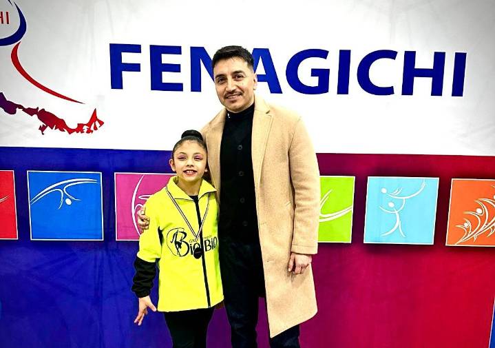 Amanda Torres, la niña prodigio que lleva a la gimnasia rítmica de Concepción al Sudamericano