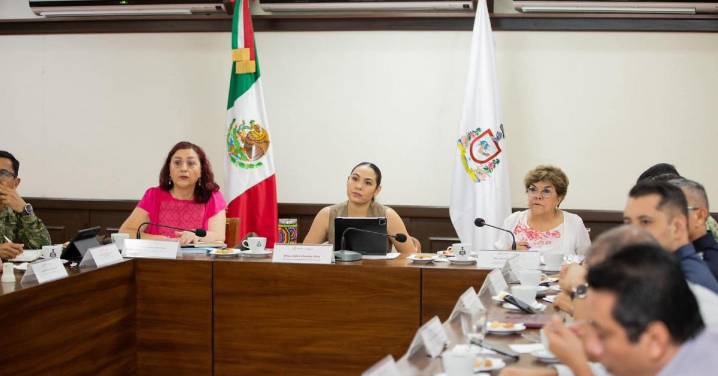 Destaca gobernadora presencia de funcionarias federales en Mesa de Coordinación Estatal