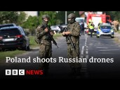Poland says up to four of 19 Russian drones shot down after entering airspace
