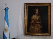 Apareció el cuadro robado que buscaban en la casa de un jerarca nazi en Mar del Plata