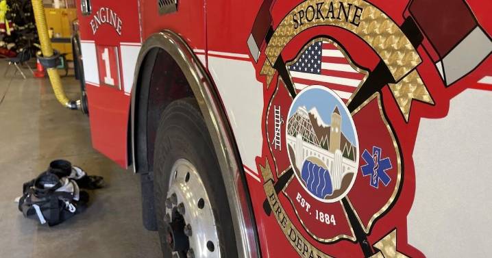 Garage fire on East Indiana in Spokane, one person suffered smoke inhalation
