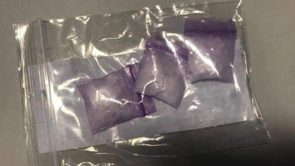Atoran a una persona por cargar dosis de “cristal”