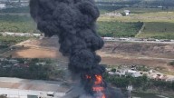 Estas son las imágenes más impactantes del incendio en empresa de Escobedo, Nuevo León