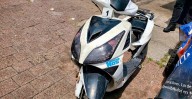 Aseguran moto robada en taller de Villas del Pedregal