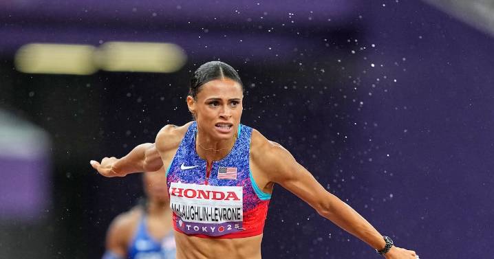 Sydney McLaughlin-Levrone just made history by ‘trusting the Lord’