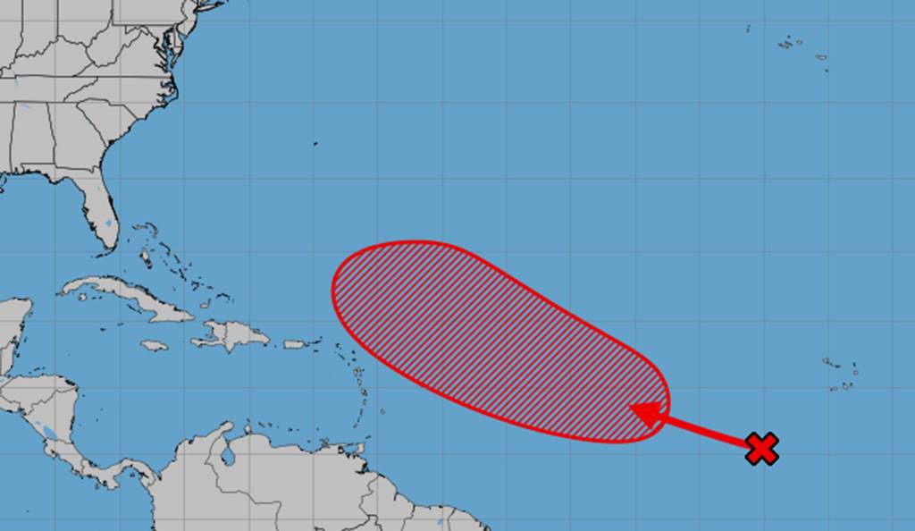 Hurricane center says chances now high for next tropical depression in Atlantic