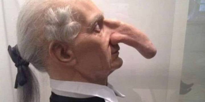 El hombre con la nariz más larga del mundo: su vida como atracción de circo y su triste destino final sin tumba