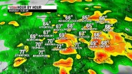 On/off rain through Thursday night