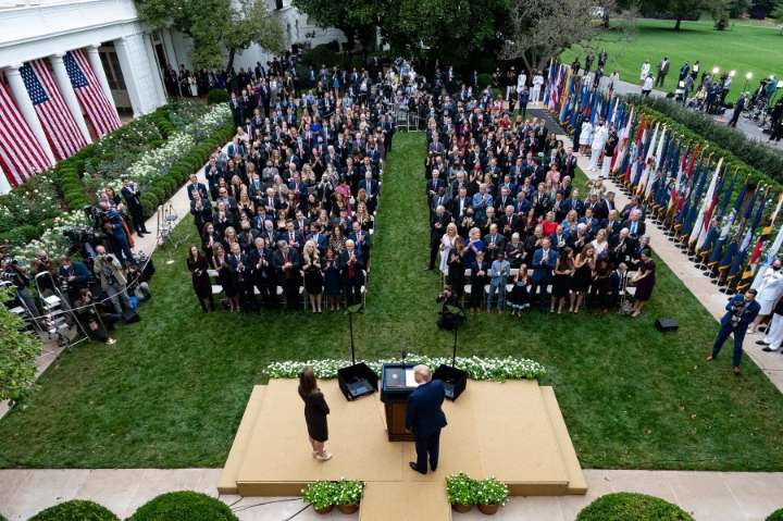Trump's Rose Garden Club is a lavish new hangout for political allies and business elites