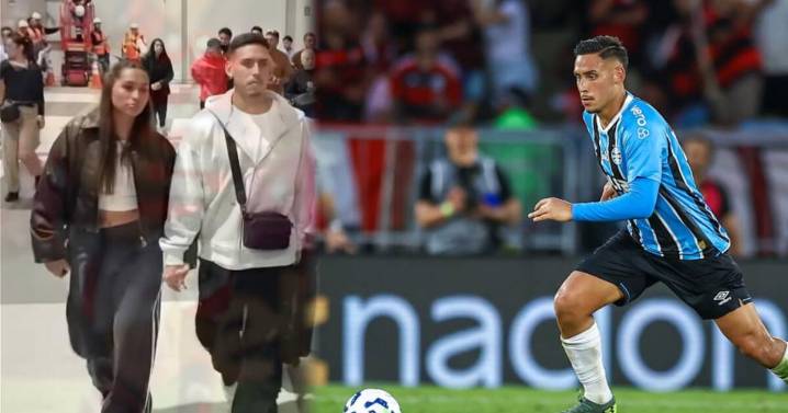 Erick Noriega y la emotiva conversación que mantuvo con su esposa minutos antes de debutar con Gremio: "Estoy nervioso"