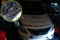 Tres detenidos en Tepeji del Río por robo de cable eléctrico