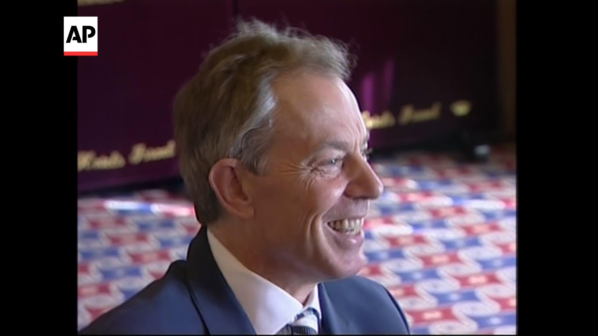 Who is Tony Blair?