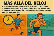 El esfuerzo no se mide solo con cronómetro