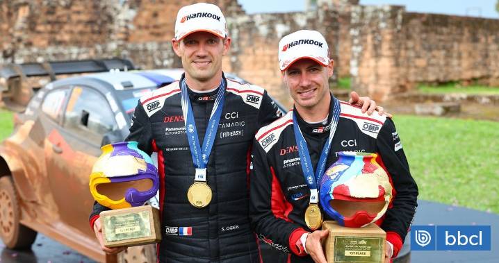 Y ahora viene Chile: WRC se despide de Paraguay con triunfo de la leyenda Sébastien Ogier