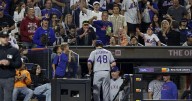 DeGrom leads Rangers over Mets 8-3 in his Citi Field return, extends New York's skid to 7 games
