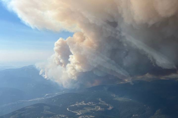 BCWS continuing to battle Mine Creek blaze by Coquihalla, now 4,100 hectares