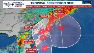 Tropical Depression Nine: Track, models, expected impacts