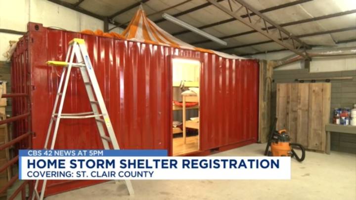St. Clair County EMA asks for people to register storm shelters