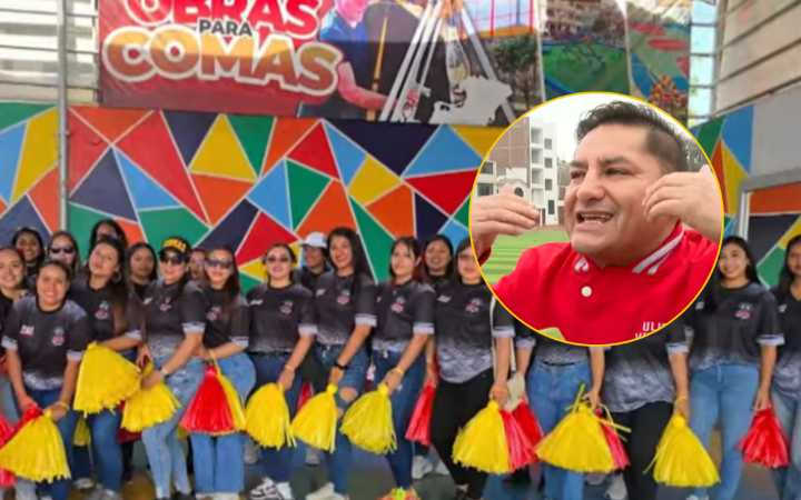 Alcalde de Comas usa a trabajadoras municipales como "porristas"