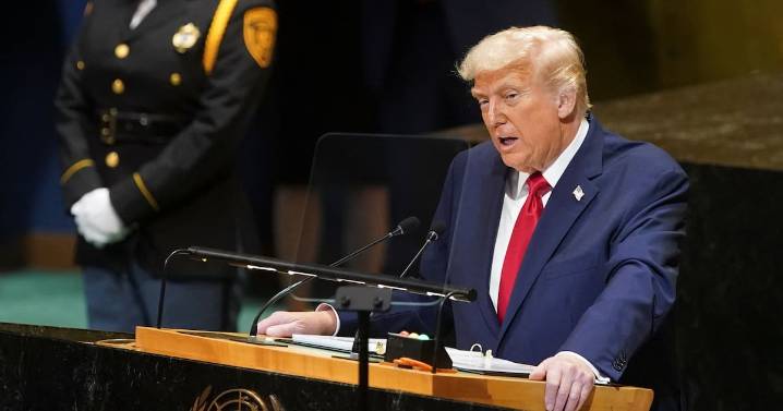 Trump denuncia “triple sabotaje” en la ONU durante su discurso