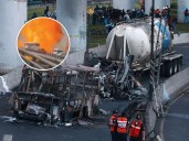 Tragedia en México: camión de gas explota y deja 4 muertos y 90 heridos